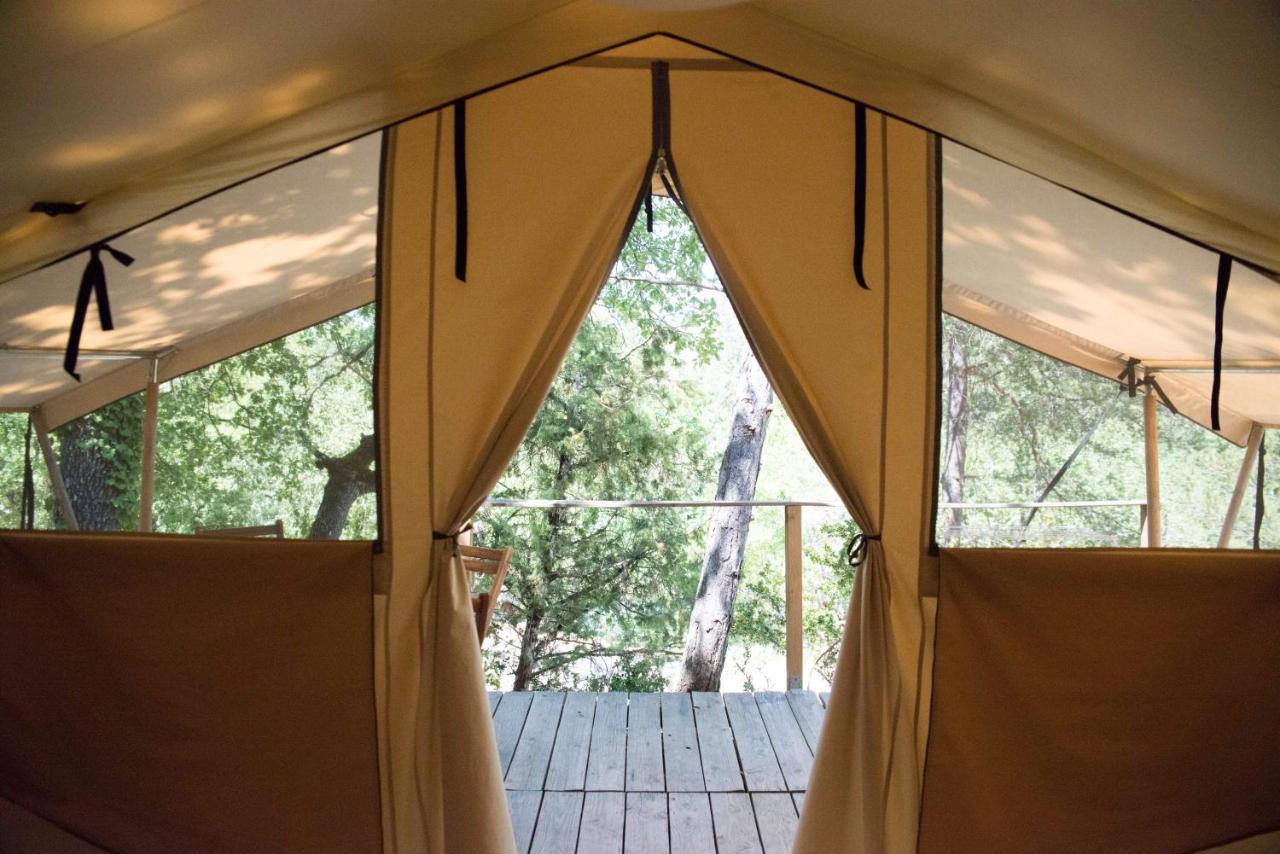 Camping La Grangeonne Esparron-de-Verdon Esterno foto