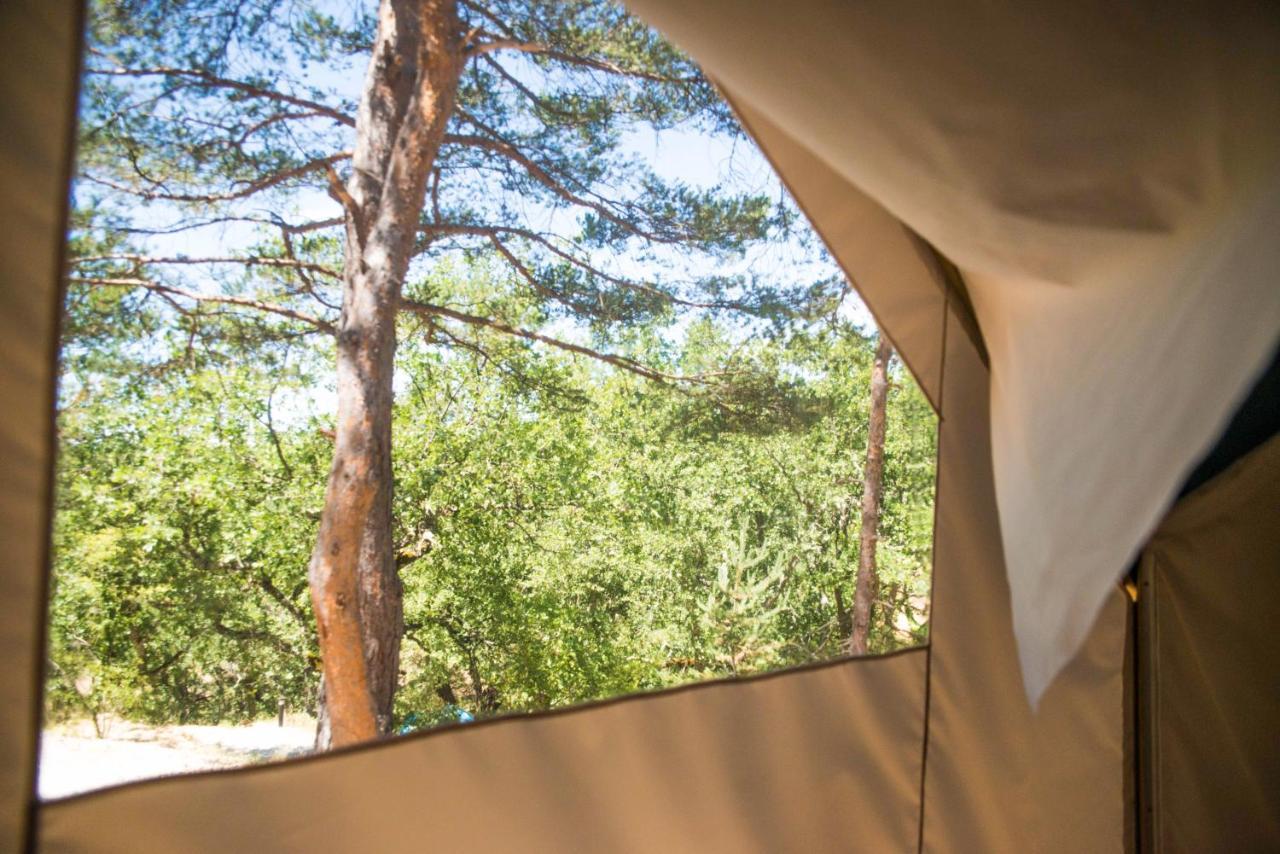 Camping La Grangeonne Esparron-de-Verdon Esterno foto