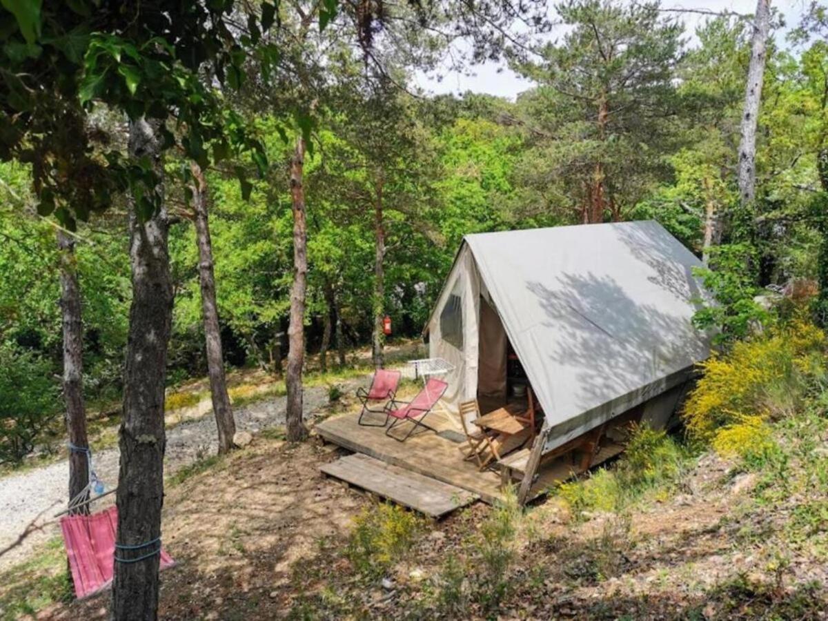 Camping La Grangeonne Esparron-de-Verdon Esterno foto